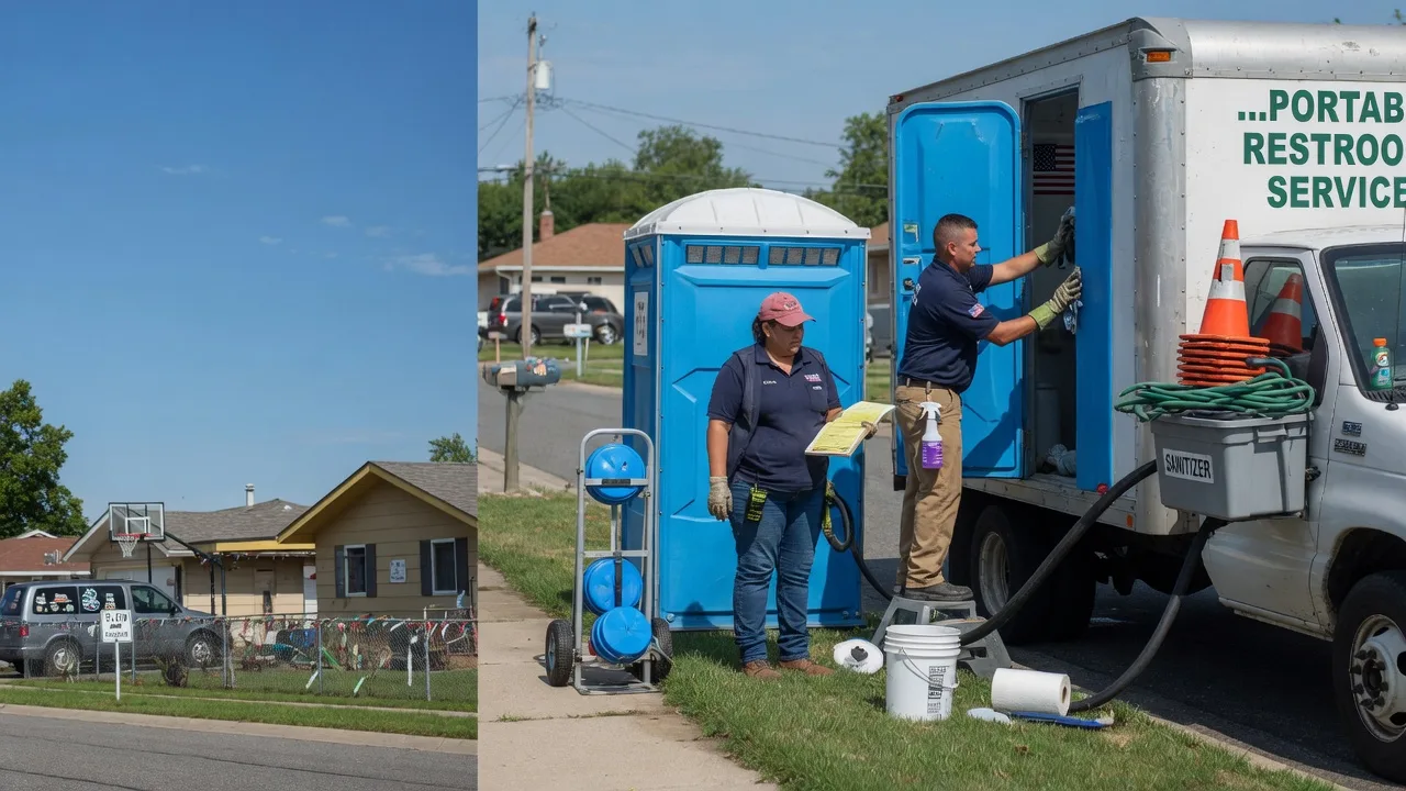 Portable Toilet Rental in Cedar Grove, WI near me